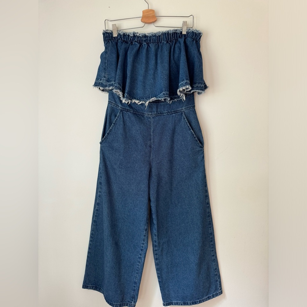 Hei Hei Denim Jumper | Small | Anthropologie